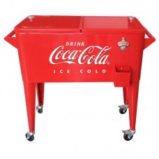 LeighCountry 80 Can Coca-Cola Embossed Ice Cold Cooler UTG1245